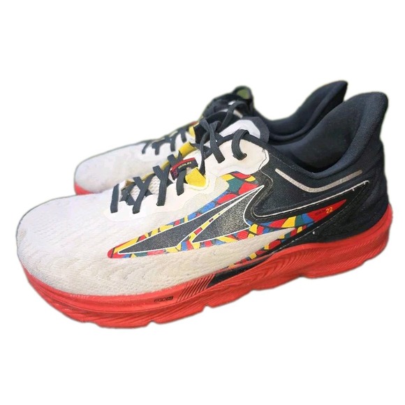 Altra Torin 6 Men's Red White Black Running Athletic Sneakers - Picture 5 of 10